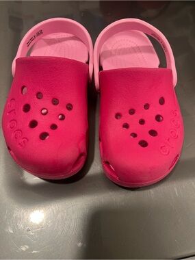CROCS Kids' Dual-Tone Pink Classic Clog